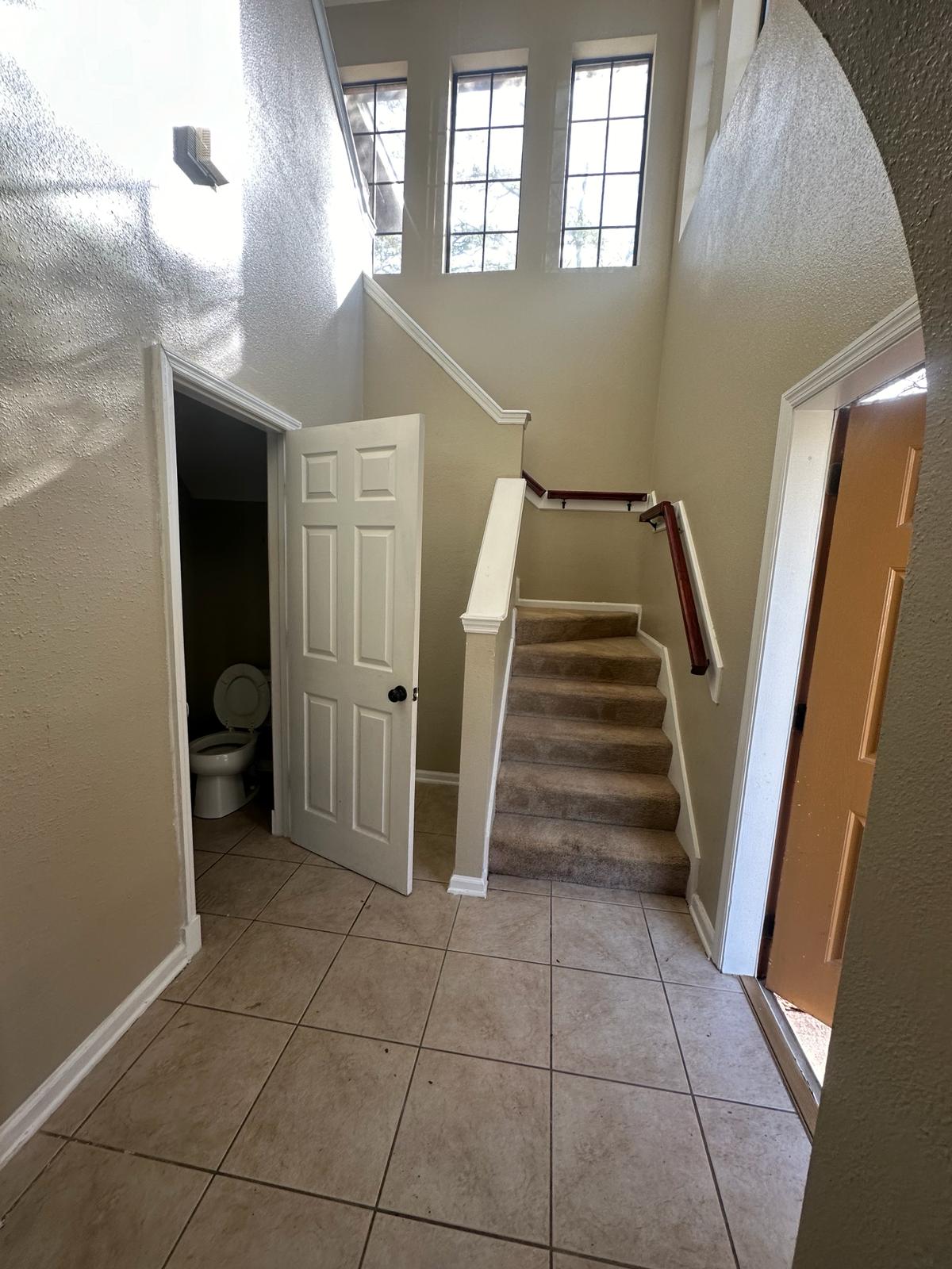 stairs to second floor